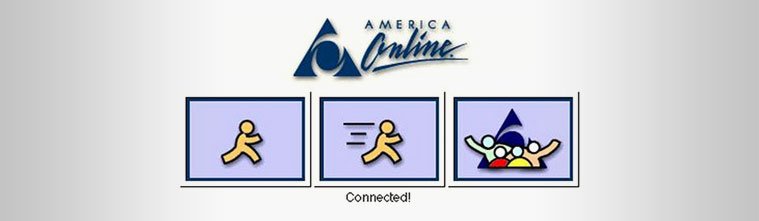 AOL Logo 1990s